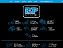 Tablet Screenshot of bpimports.com